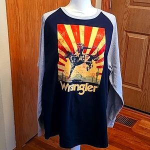 Wrangler long sleeve Tshirt men's 2xl